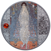 500 franków CFA, Gustav Klimt, Portret Baronowej Elisabeth Bachofen- Echt, Srebrna moneta