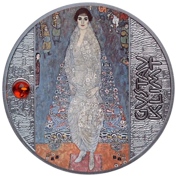 500 franków CFA, Gustav Klimt, Portret Baronowej Elisabeth Bachofen- Echt, Srebrna moneta