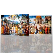 Pietro Perugino, Okładka filatelistyczno-numizmatyczna, Watykan 2023