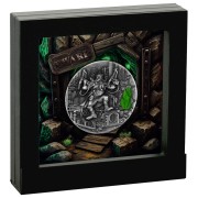 Srebrna moneta 5$ Krasnolud