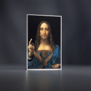 1000 franków CFA, Salvator Mundi - Leonardo da Vinci, Srebrna moneta
