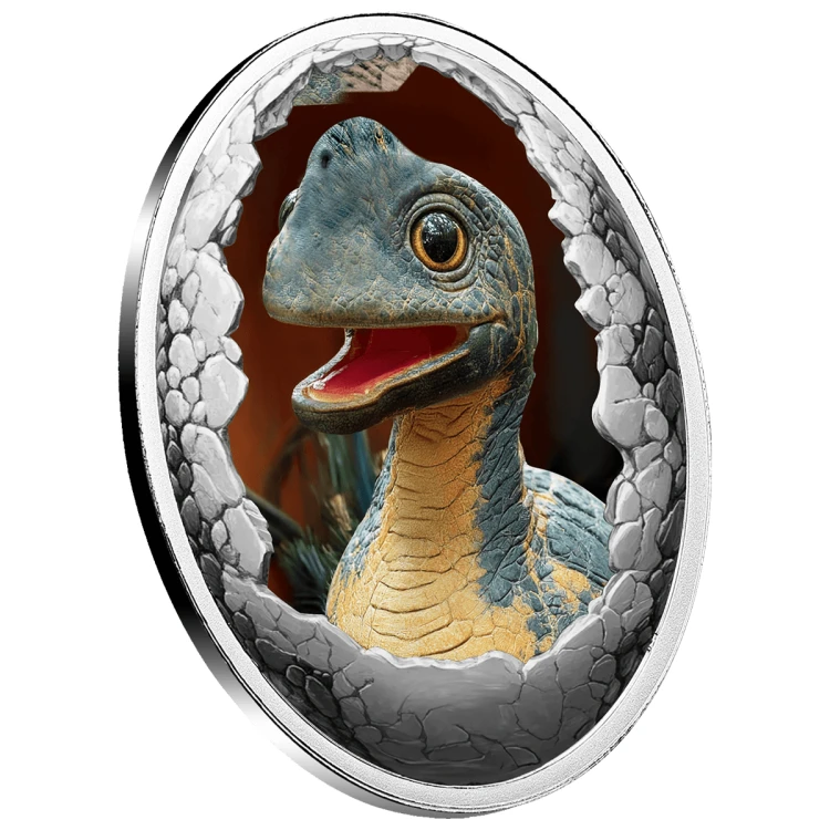 Brachiozaur, 500 franków CFA, Seria: Dinozaury
