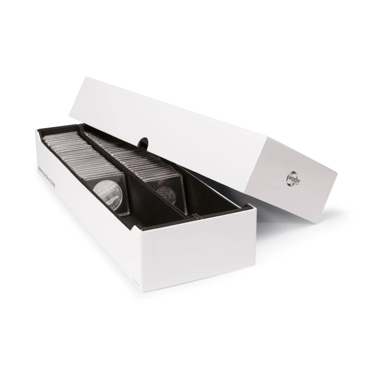 Kaseta Intercept BOX Q LEUCHTTURM na 300 holderów/100 kapsli Quadrum