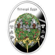 1 $, Jajo z listkami koniczyny, Seria: Jaja Faberge