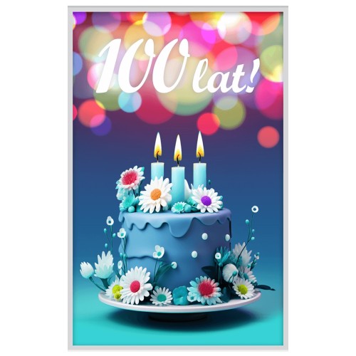 Srebrna sztabka na prezent 100 lat!