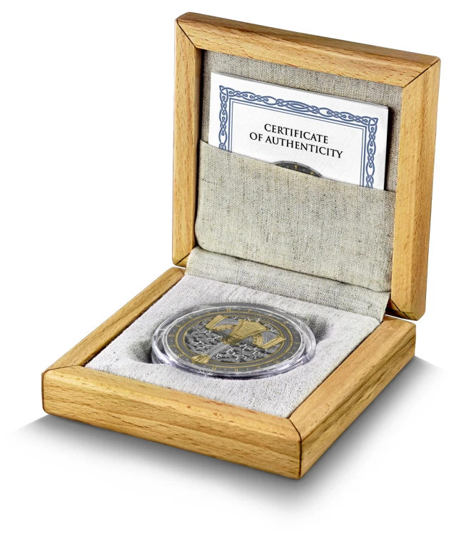 10 mark, Mjölnir, Seria: Artefakty, Srebrna moneta, BU UHR