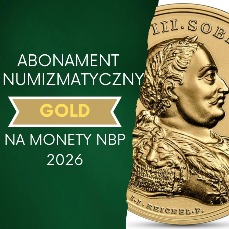 Abonament numizmatyczny na złote monety 500 zł i 200 zł NBP 2026