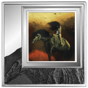 1000 franków CFA, Zdzisław Beksiński - AJ76 , Srebrna moneta