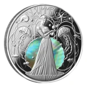 2 $, Lato, Seria: Cztery pory roku Srebrna moneta