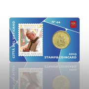 Watykan, 0,5 € coin card znaczek 1,20 € nr 44, 2023