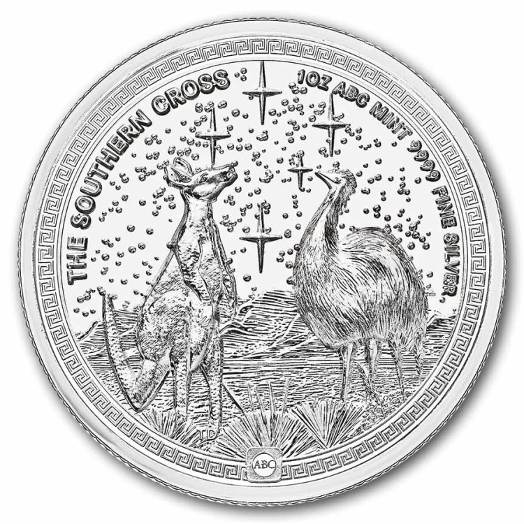 1 uncja, Southern Cross 2026, Srebrna moneta