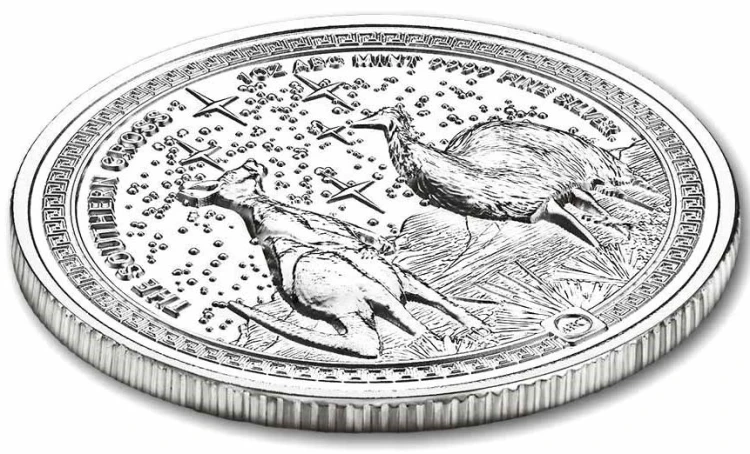 1 uncja, Southern Cross 2026, Srebrna moneta