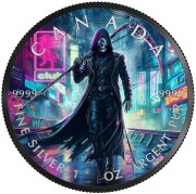 Srebrna moneta Gream Reaper Cyberpunk 2023