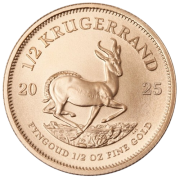 1/2 uncji, Krugerrand, Złota moneta 2025