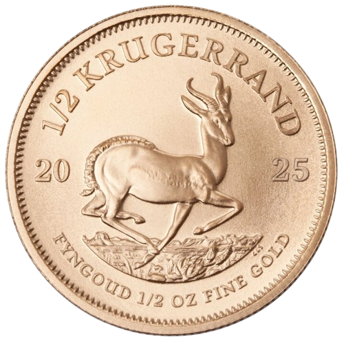 1/2 uncji, Krugerrand, Złota moneta 2025