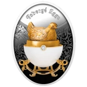 1 $, Jajo z kurką, Seria: Jaja Faberge