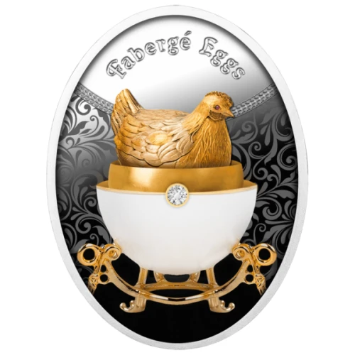 1 $, Jajo z kurką, Seria: Jaja Faberge