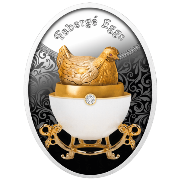 1 $, Jajo z kurką, Seria: Jaja Faberge