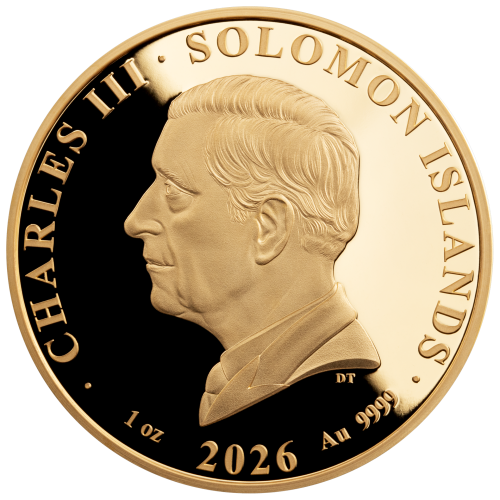 1 uncja, Trofeum Gold Official Emblem FIFA 26™, Złota moneta