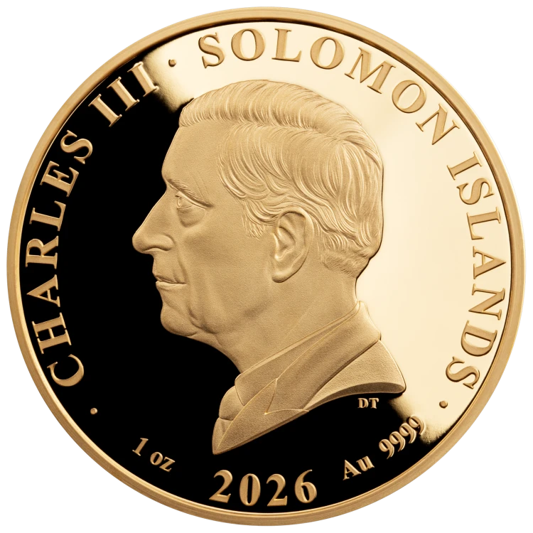 1 uncja, Trofeum Gold Official Emblem FIFA 26™, Złota moneta