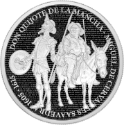 1 uncja, Don Kichot z La Manchy, Srebrna moneta, 2026 1 uncja, Don Kichot z La Manchy, Srebrna moneta, 2026