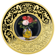 500 franków CFA, Édouard Manet, Bukiet kwiatów, Seria: Kwiaty w malarstwie, Srebrna moneta