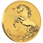 1 uncja, Lunar III Rok Konia, Złota moneta, 2026