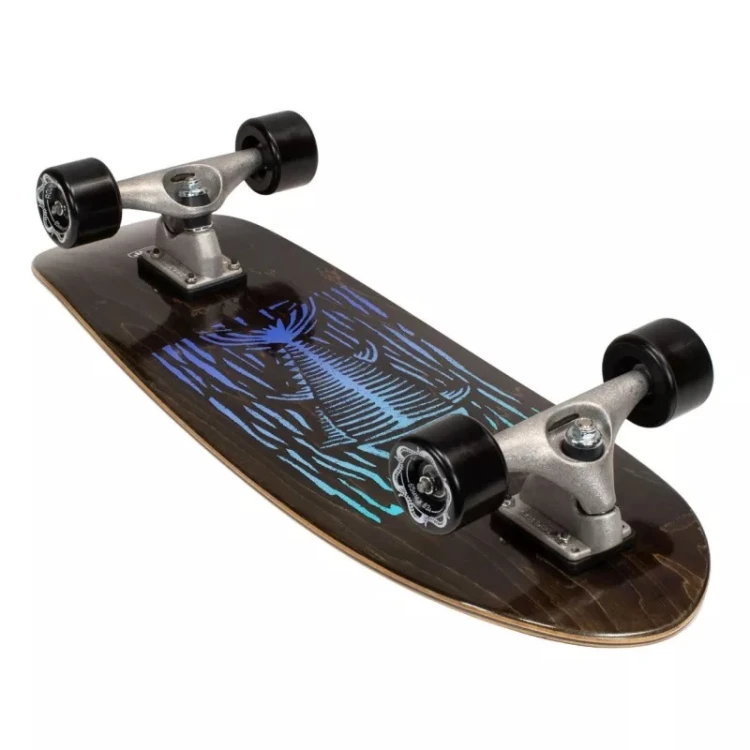 Deska surfskate dla dzieci Carver Mini Blue Fin C5 28"
