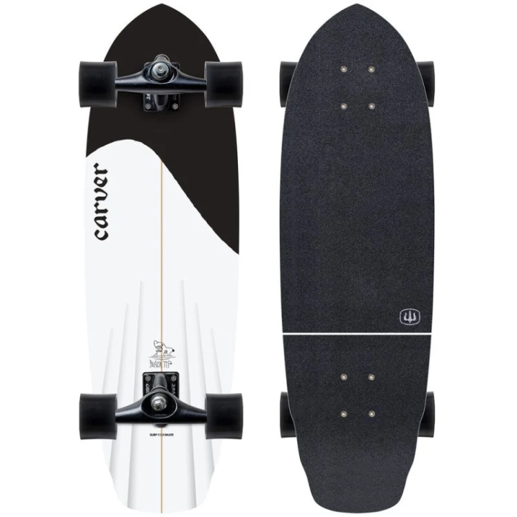 Deska surfskate Carver Coal Satin Black Tip 32.5' V4