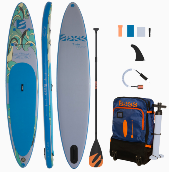 Deska SUP BASS TWIN  12'2 LUX