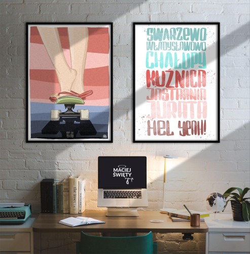 Plakat Get on board