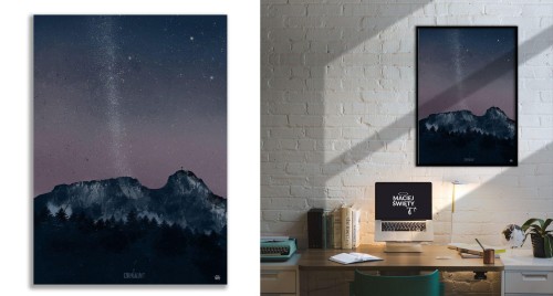 Plakat Giewont