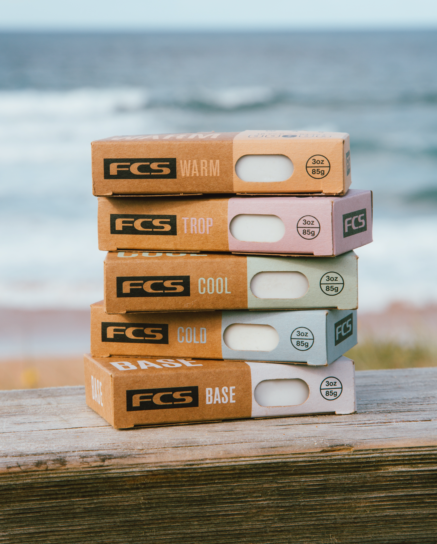 Wosk FCS Surf Wax Tropical >22