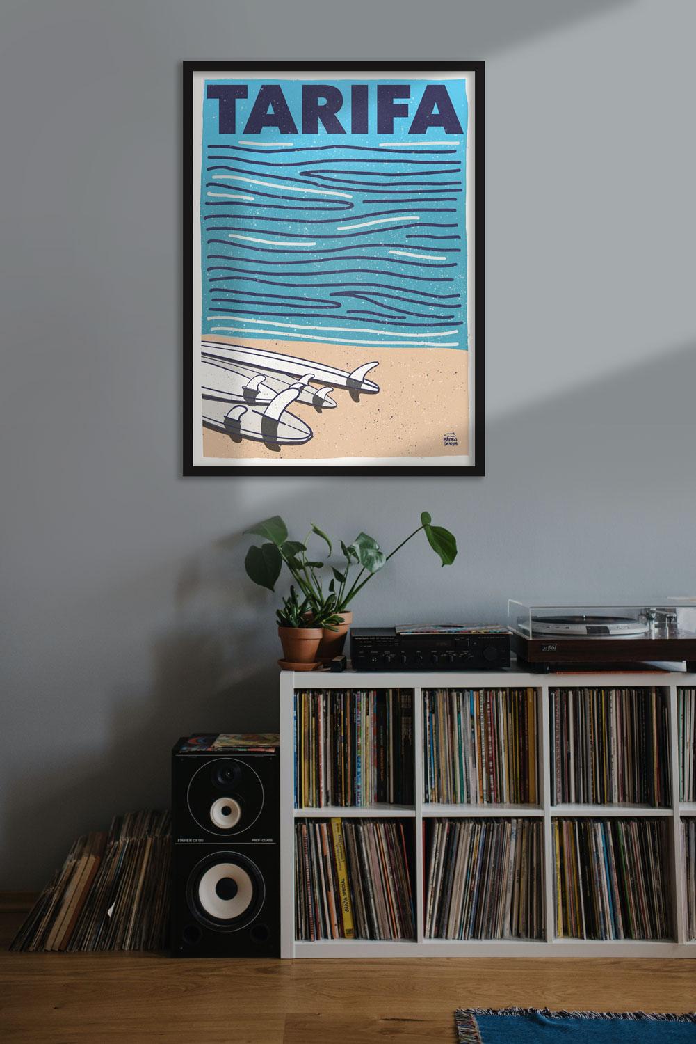 Plakat Tarifa – surfing