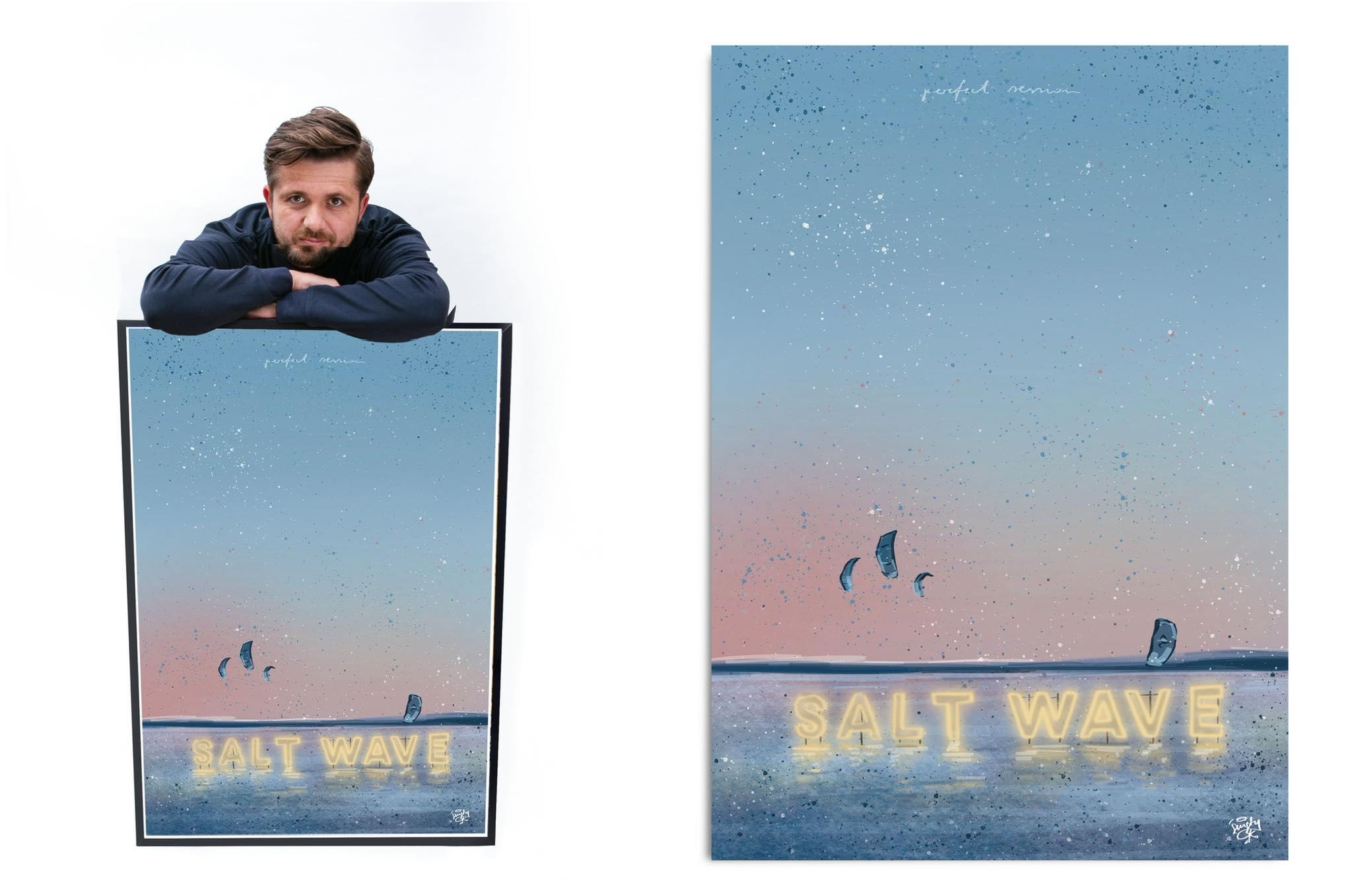 Plakat Polwysep - Salty Kites
