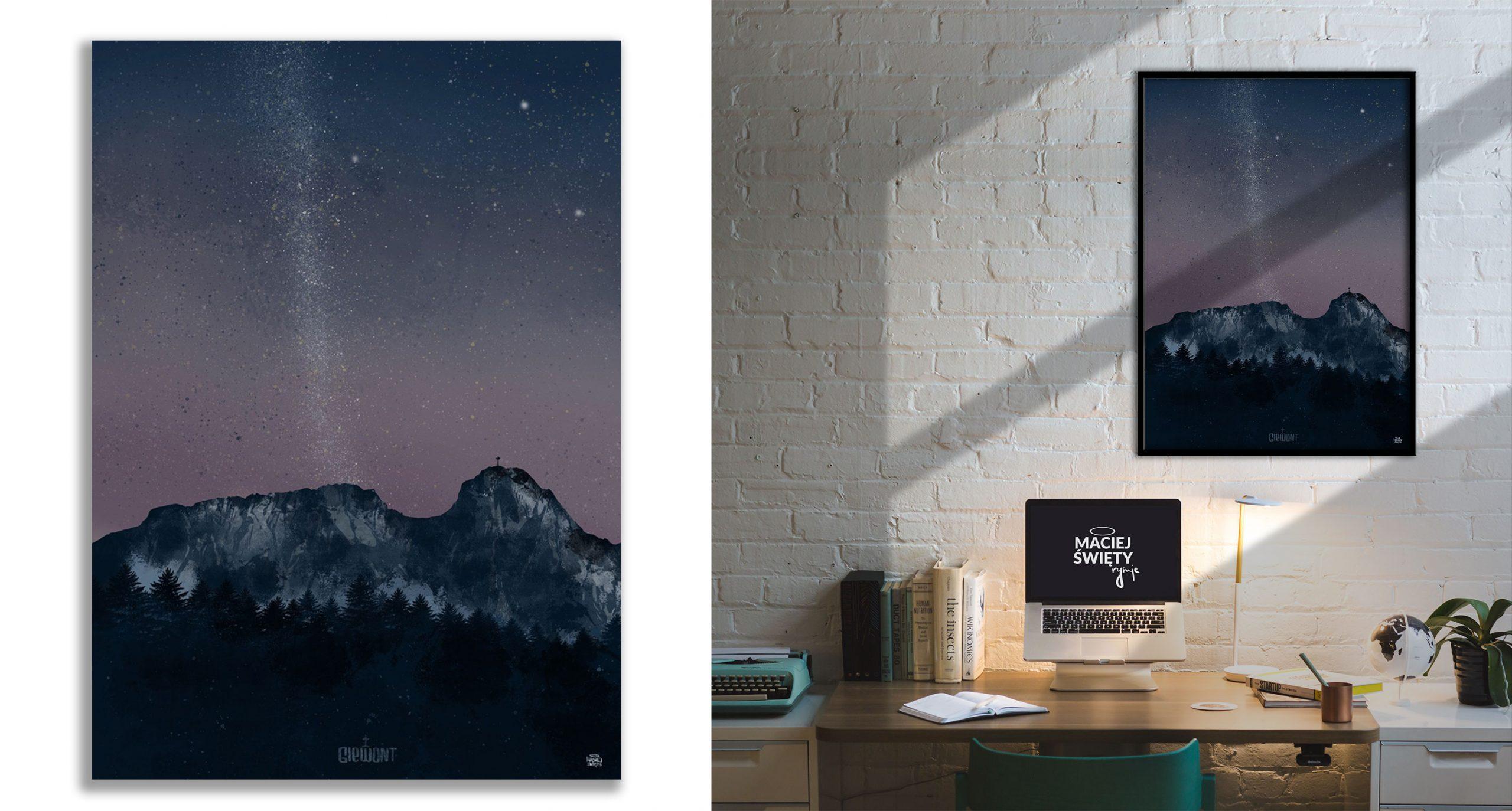 Plakat Giewont