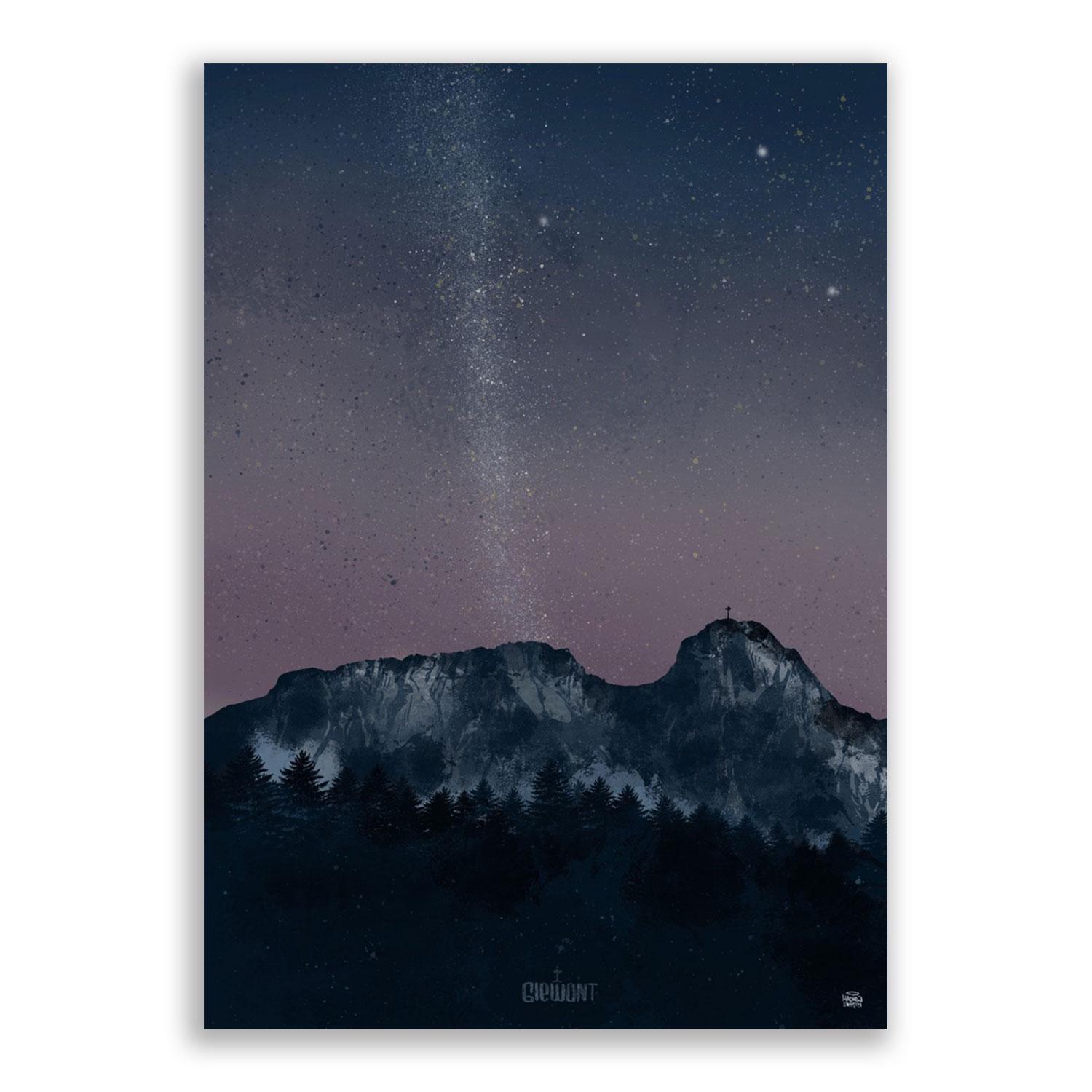 Plakat Giewont